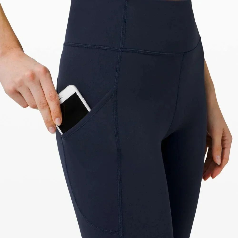 Lululemon Invigorate High-Rise Tight 25"True Navy - Picture 4 of 14